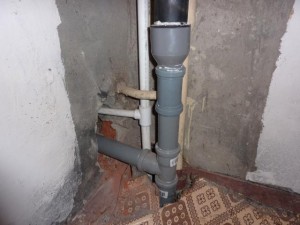 Ремонт стояка канализации в квартире