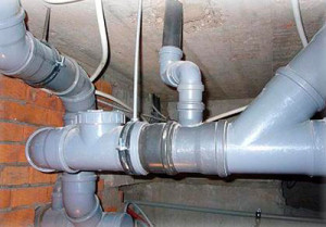 Система труб канализации